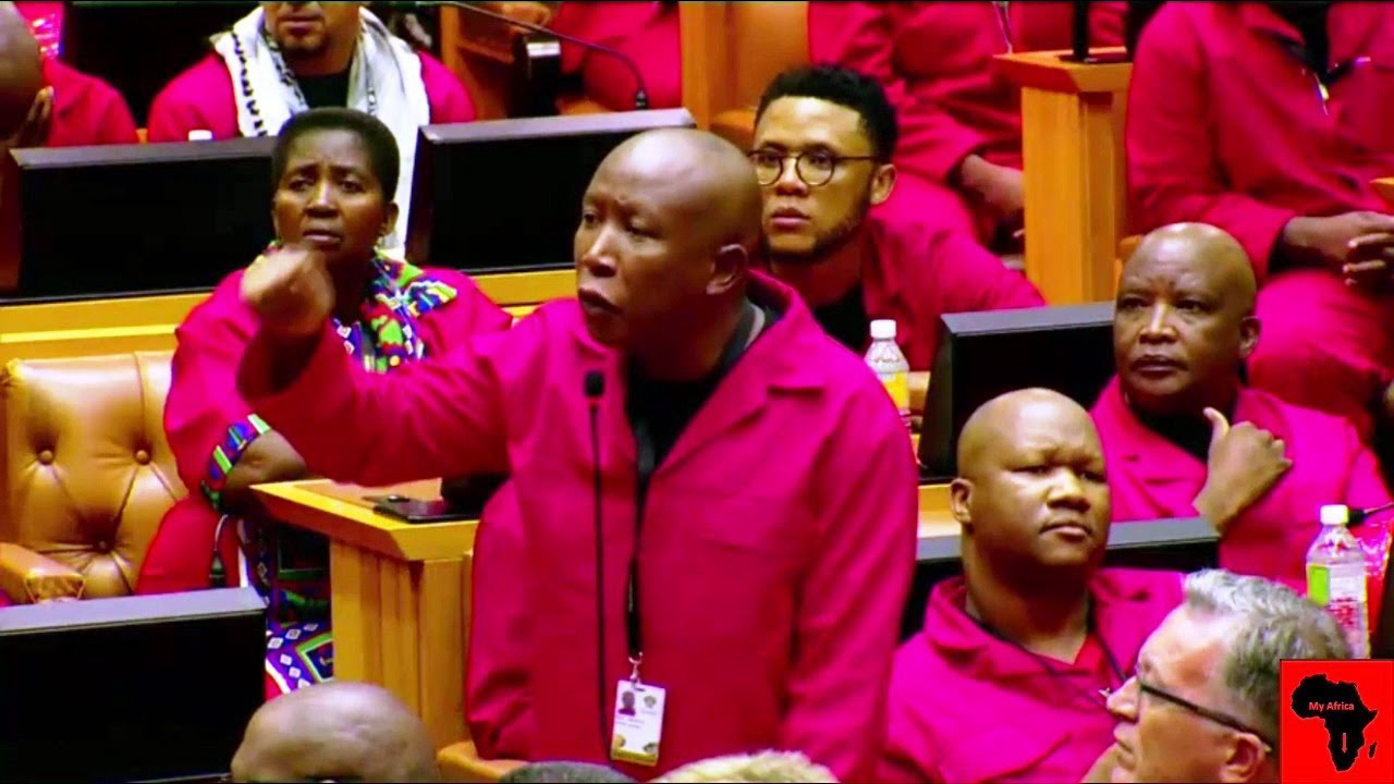 “SA is a Dictatorship to Protect One Man” - Malema Fumes After Ramaphosa’s SONA | The African Exponent.